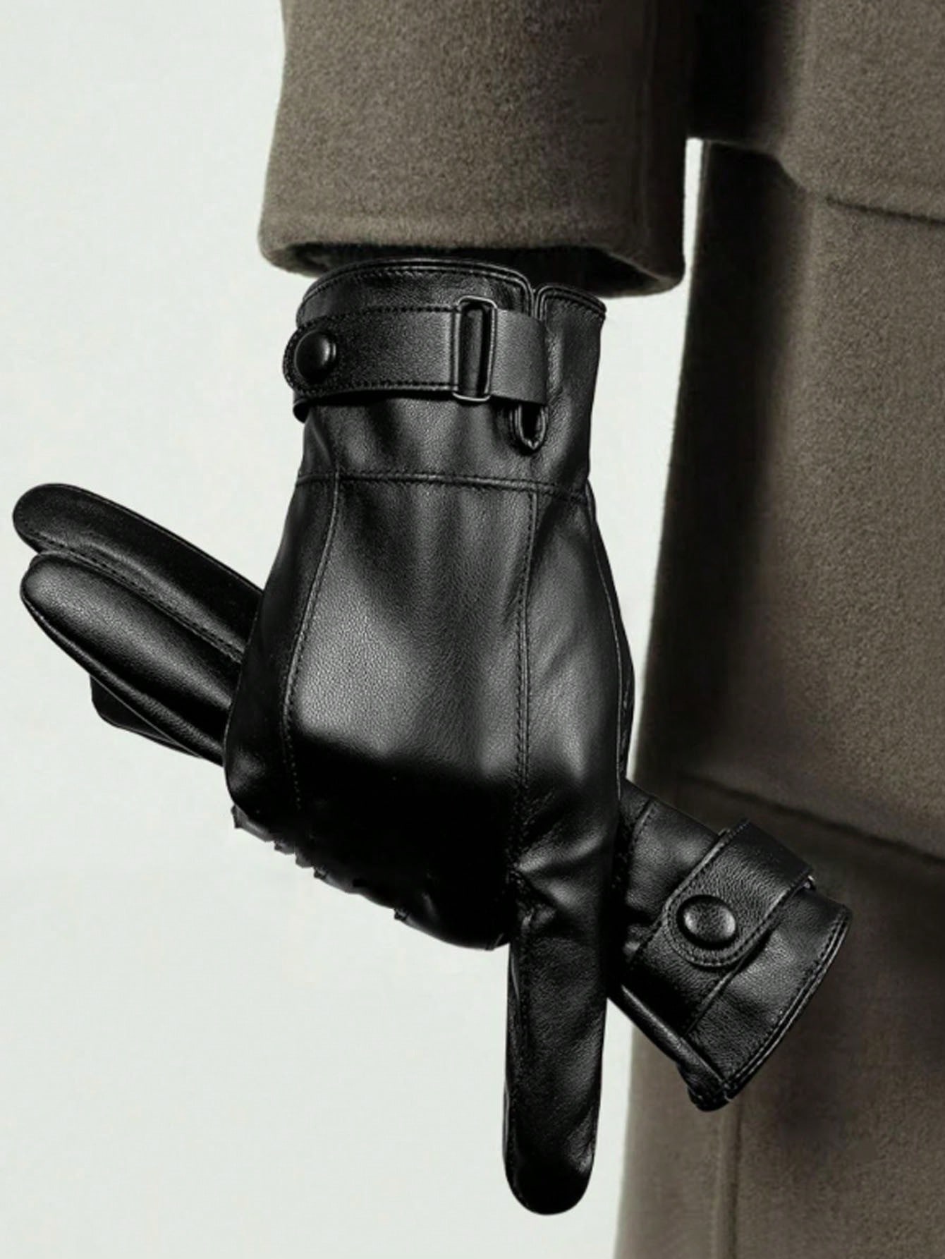 Luvas de inverno masculinas, q - Leather Driving Glove avaliação e preço