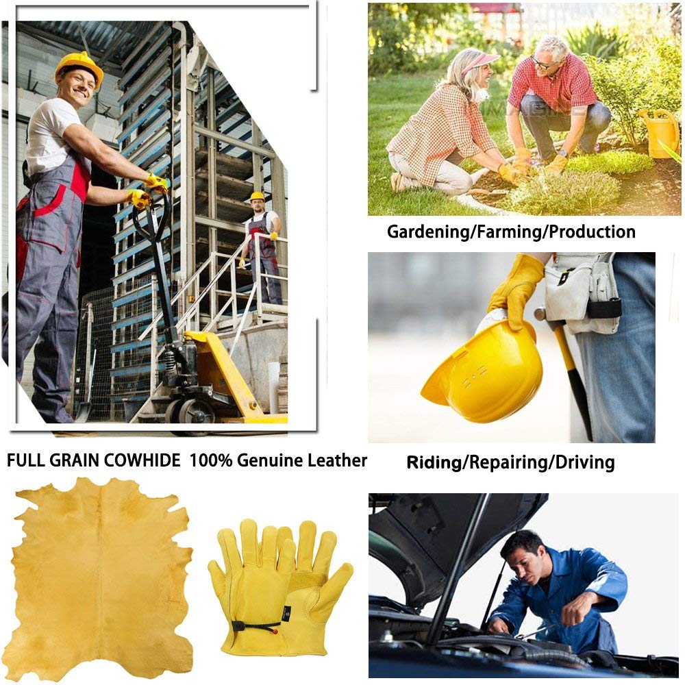 1 par de luvas de trabalho em  - Leather Driving Glove avaliação e preço